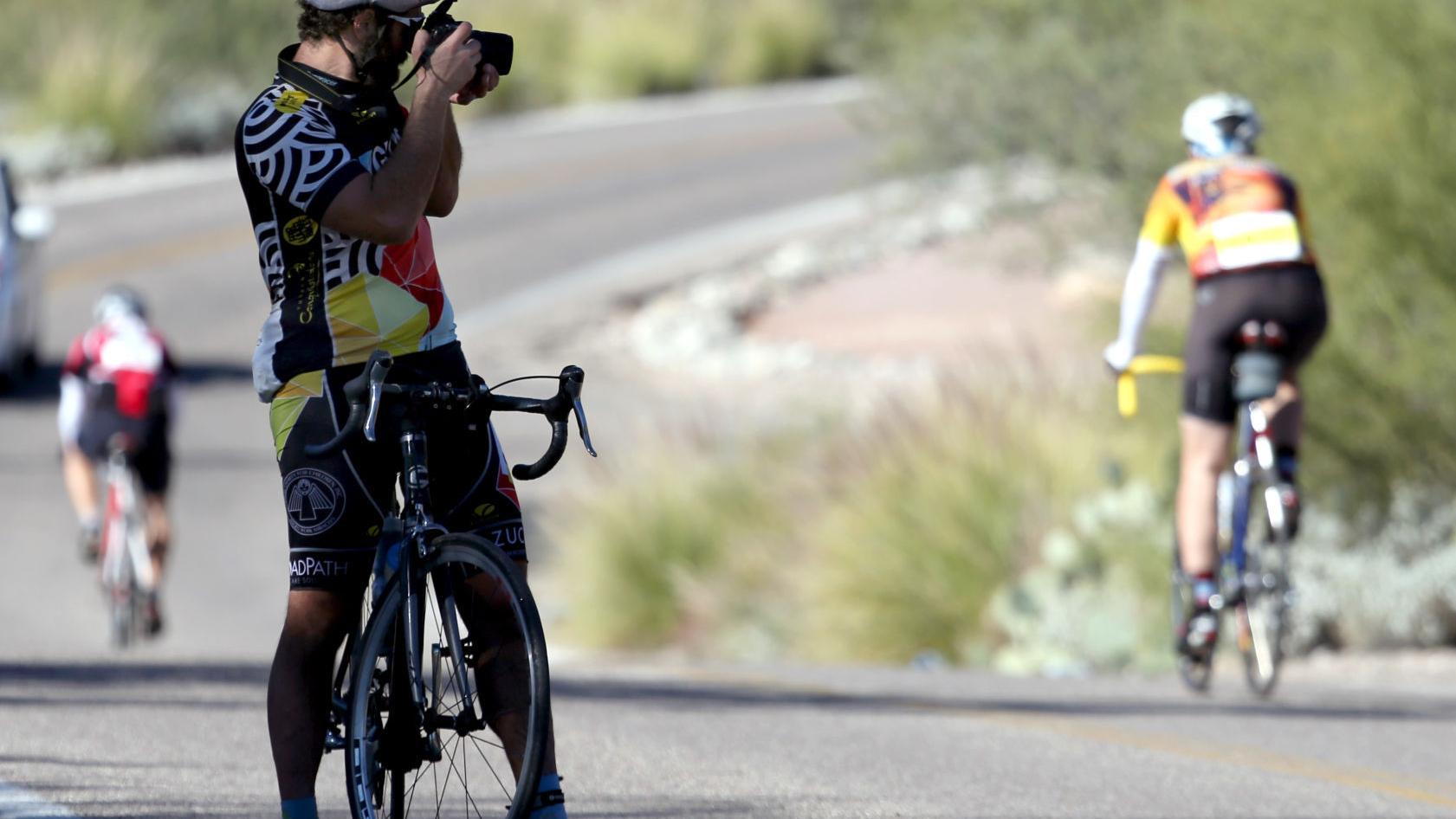 Local cyclist Damion Alexander 'is everywhere' — including Saturday's El Tour de Tucson